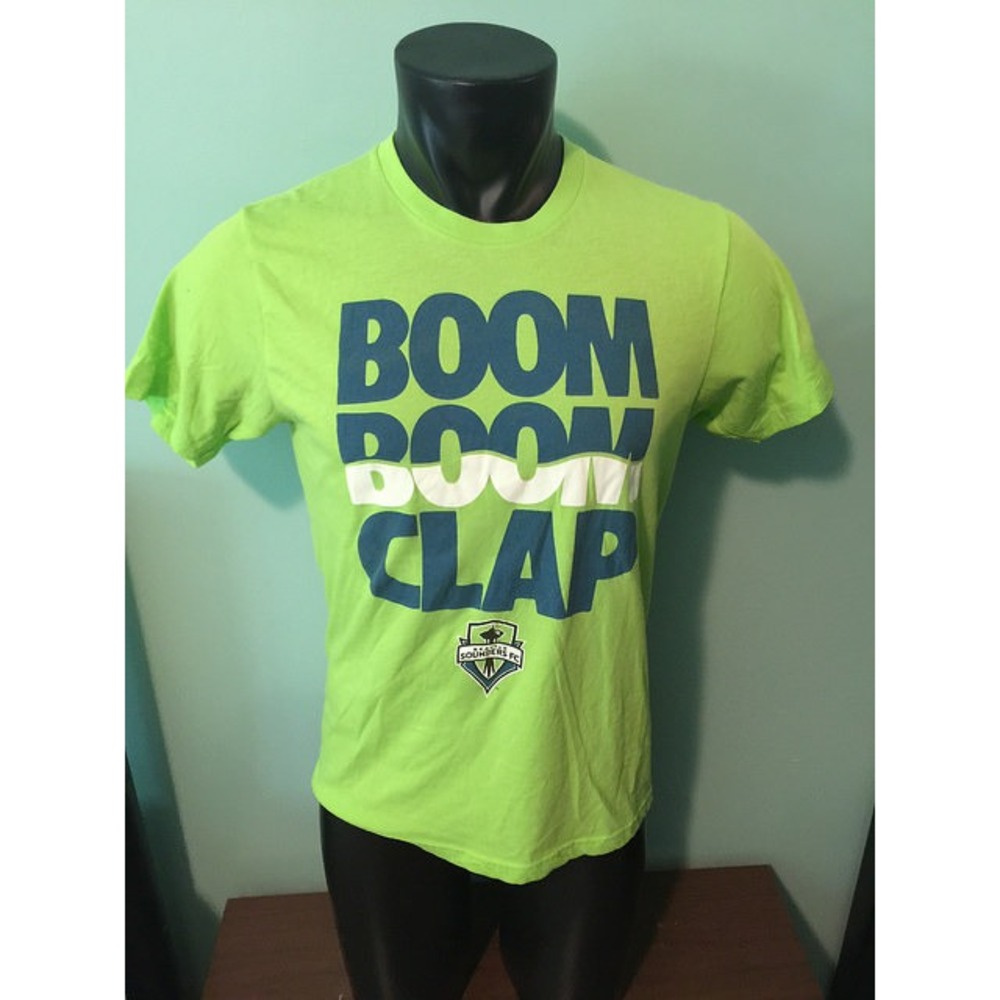 Homage Seattle Sounders‎ FC Boom Boom Clap Shirt Mens Medium